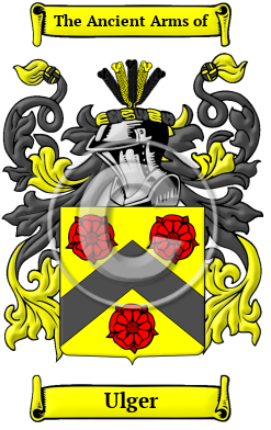 Ulger Family Crest/Coat of Arms