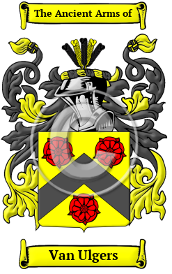 Van Ulgers Family Crest/Coat of Arms