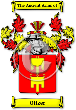 Olizer Family Crest Download (jpg) Legacy Series - 150 DPI