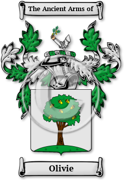 Olivie Family Crest Download (jpg) Legacy Series - 150 DPI