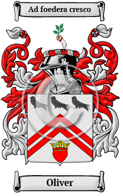 Oliver Family Crest/Coat of Arms