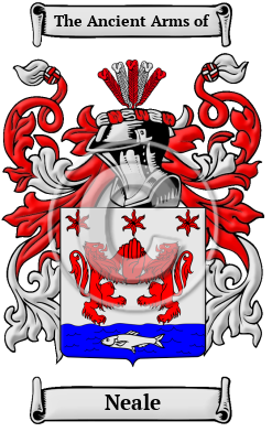 Neale Family Crest/Coat of Arms