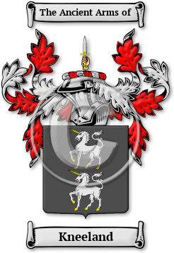 Kneeland Family Crest Download (jpg) Legacy Series - 150 DPI