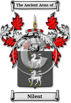 Nilent Family Crest Download (jpg) Legacy Series - 150 DPI