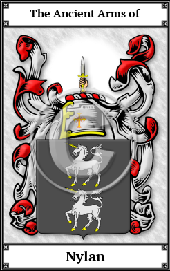 Nylan Family Crest Download (JPG) Book Plated - 600 DPI