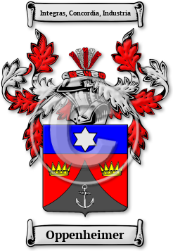 Oppenheimer Family Crest Download (JPG) Legacy Series - 600 DPI