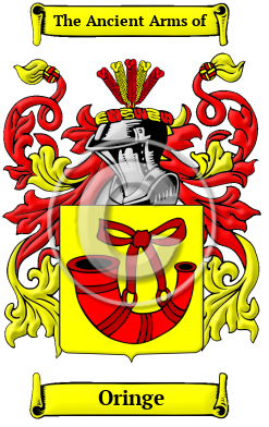 Oringe Family Crest/Coat of Arms