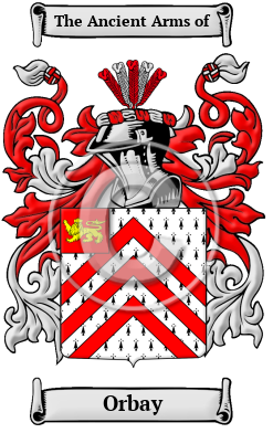 Orbay Family Crest/Coat of Arms