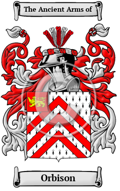 Orbison Family Crest/Coat of Arms