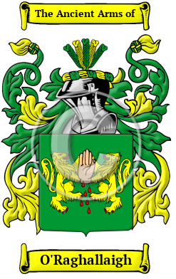 O'Raghallaigh Family Crest/Coat of Arms