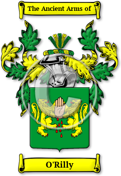 O'Rilly Family Crest Download (jpg) Legacy Series - 150 DPI