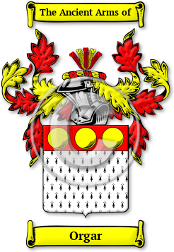 Orgar Family Crest Download (JPG) Legacy Series - 300 DPI