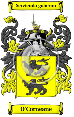 O'Corneane Family Crest/Coat of Arms