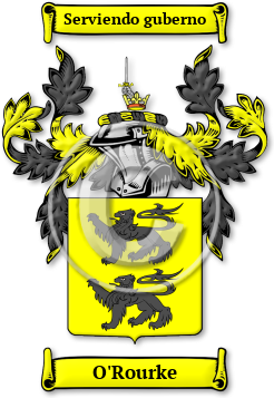 O'Rourke Family Crest Download (JPG) Legacy Series - 600 DPI