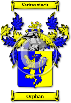 Orphan Family Crest Download (jpg) Legacy Series - 150 DPI