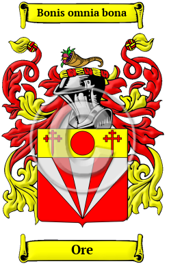 Ore Family Crest/Coat of Arms