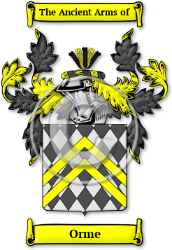 Orme Family Crest Download (JPG) Legacy Series - 600 DPI