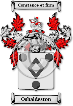 Osbaldeston Family Crest Download (JPG) Legacy Series - 600 DPI