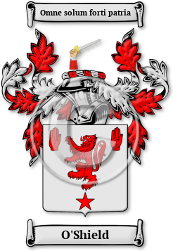 O'Shield Family Crest Download (jpg) Legacy Series - 150 DPI