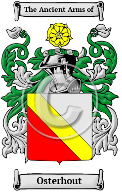 Osterhout Family Crest/Coat of Arms