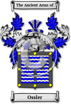 Ossler Family Crest Download (JPG) Legacy Series - 600 DPI