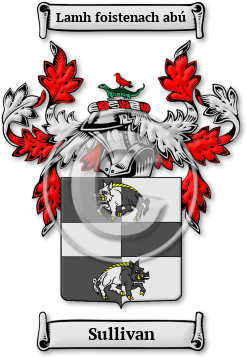 Sullivan Family Crest Download (jpg) Legacy Series - 150 DPI