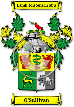 O'Sullivan Family Crest Download (JPG) Legacy Series - 600 DPI