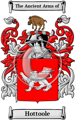 Hottoole Family Crest/Coat of Arms