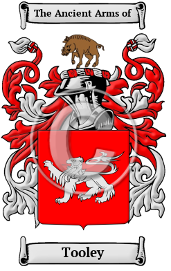 Tooley Family Crest/Coat of Arms