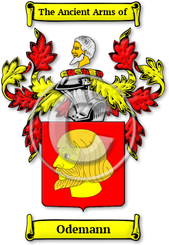 Odemann Family Crest Download (JPG) Legacy Series - 600 DPI
