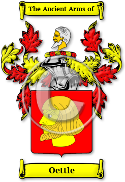 Oettle Family Crest Download (jpg) Legacy Series - 150 DPI