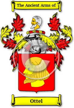 Ottel Family Crest Download (jpg) Legacy Series - 150 DPI