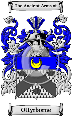 Ottyrborne Family Crest/Coat of Arms