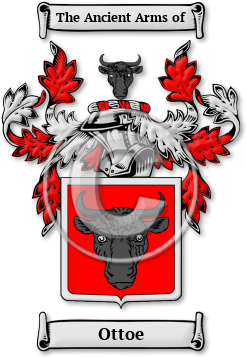 Ottoe Family Crest Download (jpg) Legacy Series - 150 DPI