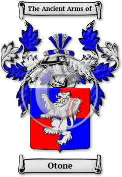 Otone Family Crest Download (JPG) Legacy Series - 600 DPI