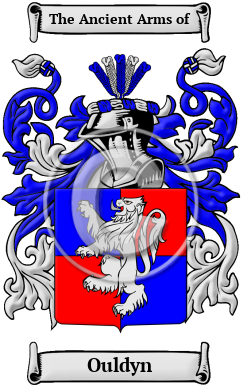 Ouldyn Family Crest/Coat of Arms