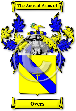 Overs Family Crest Download (jpg) Legacy Series - 150 DPI