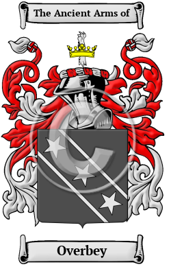 Overbey Family Crest/Coat of Arms