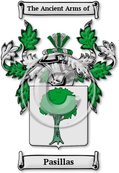 Pasillas Family Crest Download (JPG) Legacy Series - 600 DPI