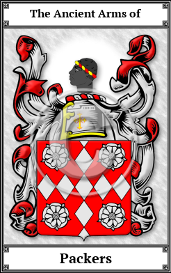 Packers Family Crest Download (JPG)  Book Plated - 150 DPI