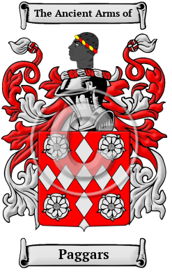 Paggars Family Crest/Coat of Arms