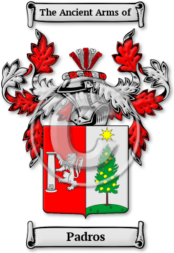 Padros Family Crest Download (JPG) Legacy Series - 600 DPI