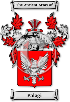 Palagi Family Crest Download (jpg) Legacy Series - 150 DPI