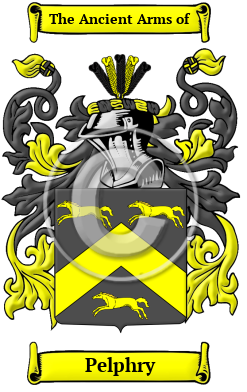 Pelphry Family Crest/Coat of Arms