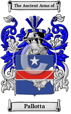 Pallotta Family Crest/Coat of Arms