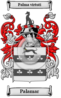 Palamar Family Crest/Coat of Arms