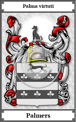 Palmers Family Crest Download (JPG)  Book Plated - 150 DPI