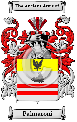 Palmaroni Family Crest/Coat of Arms