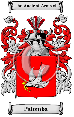 Palomba Family Crest/Coat of Arms