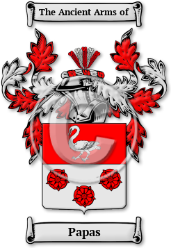 Papas Family Crest Download (jpg) Legacy Series - 150 DPI